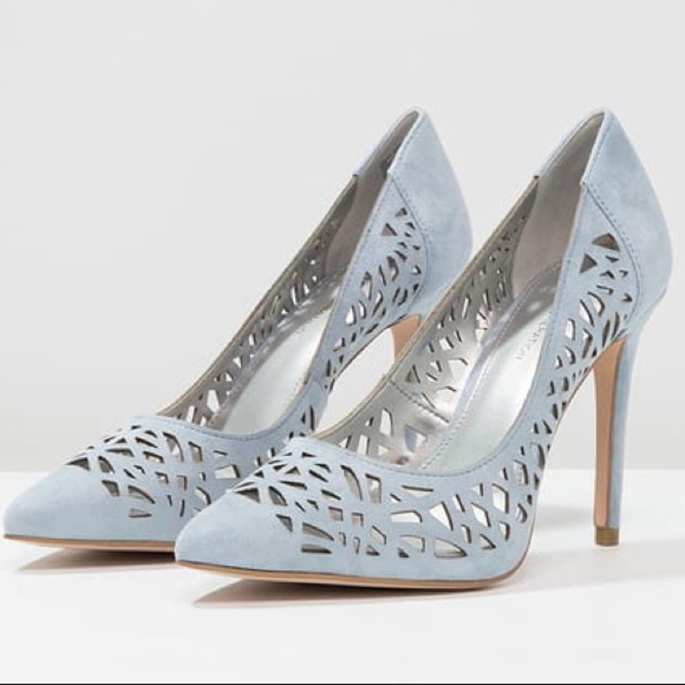 BCBG Harrah Suede Heels - Picture 2 of 8